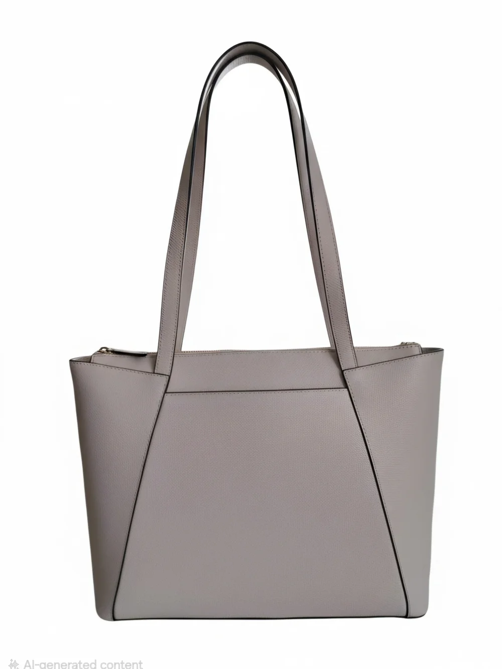 Michael Kors Taupe Saffiano Leather Tote Bag